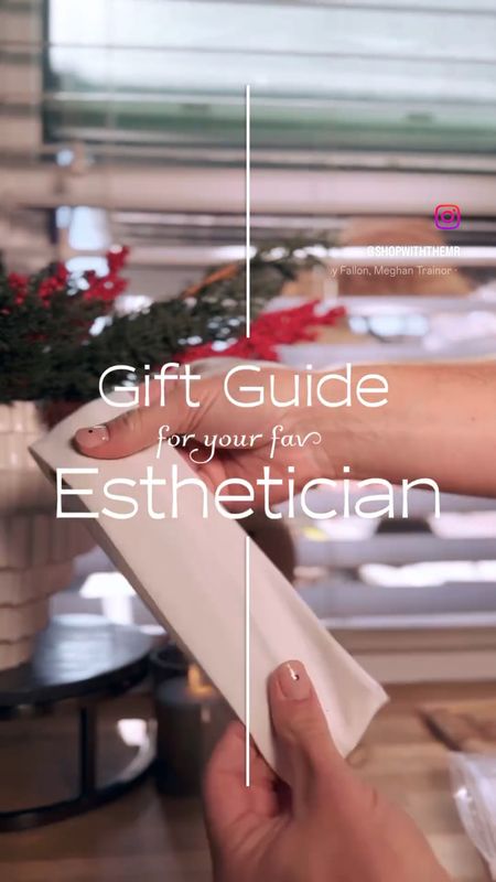 Gift a meaningful gift to the one who keeps you looking pretty all year long… your esthetician! 

#LTKsalealert #LTKVideo #LTKGiftGuide