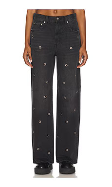 PISTOLA Hendrix High Rise Wide Leg Jeans in Glamour from Revolve.com | Revolve Clothing (Global)
