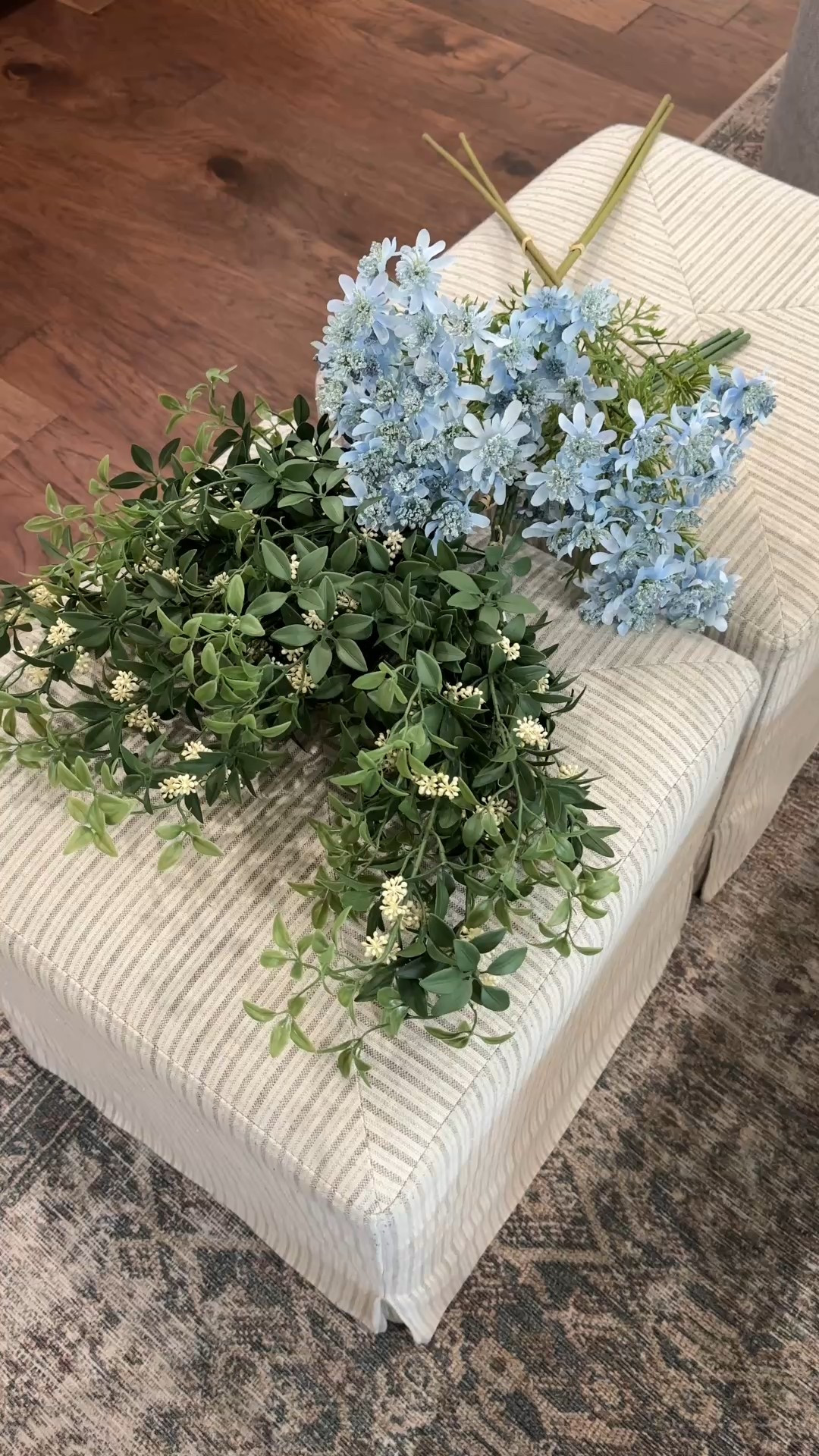 Some faux spring stems to style on my TV console. These are so lovely! 

#LTKHome #LTKSeasonal