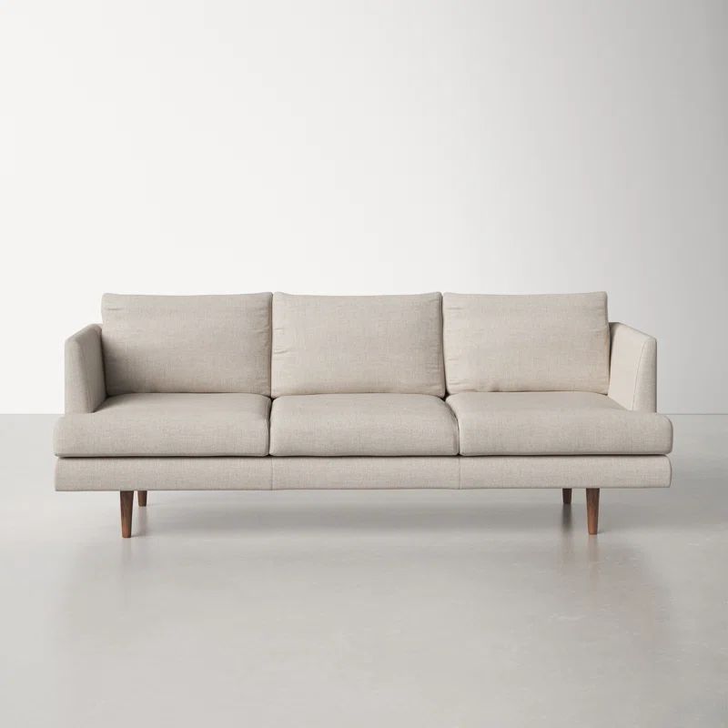Polaris 84'' Recessed Arm Sofa | Wayfair North America