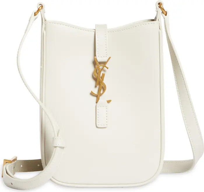 Mini Le 5 à 7 Vertical Leather Crossbody Bag | Nordstrom