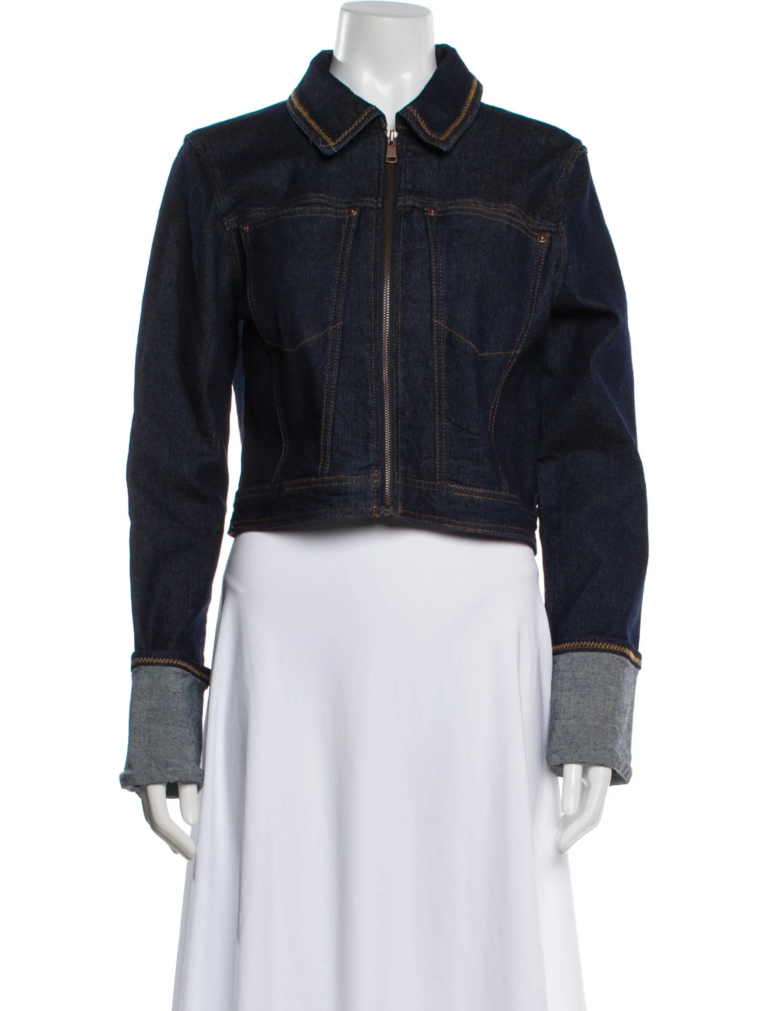 House of Harlow 1960 Denim Jacket - Blue Jackets, Clothing - WHAUS28912 | The RealReal | The RealReal