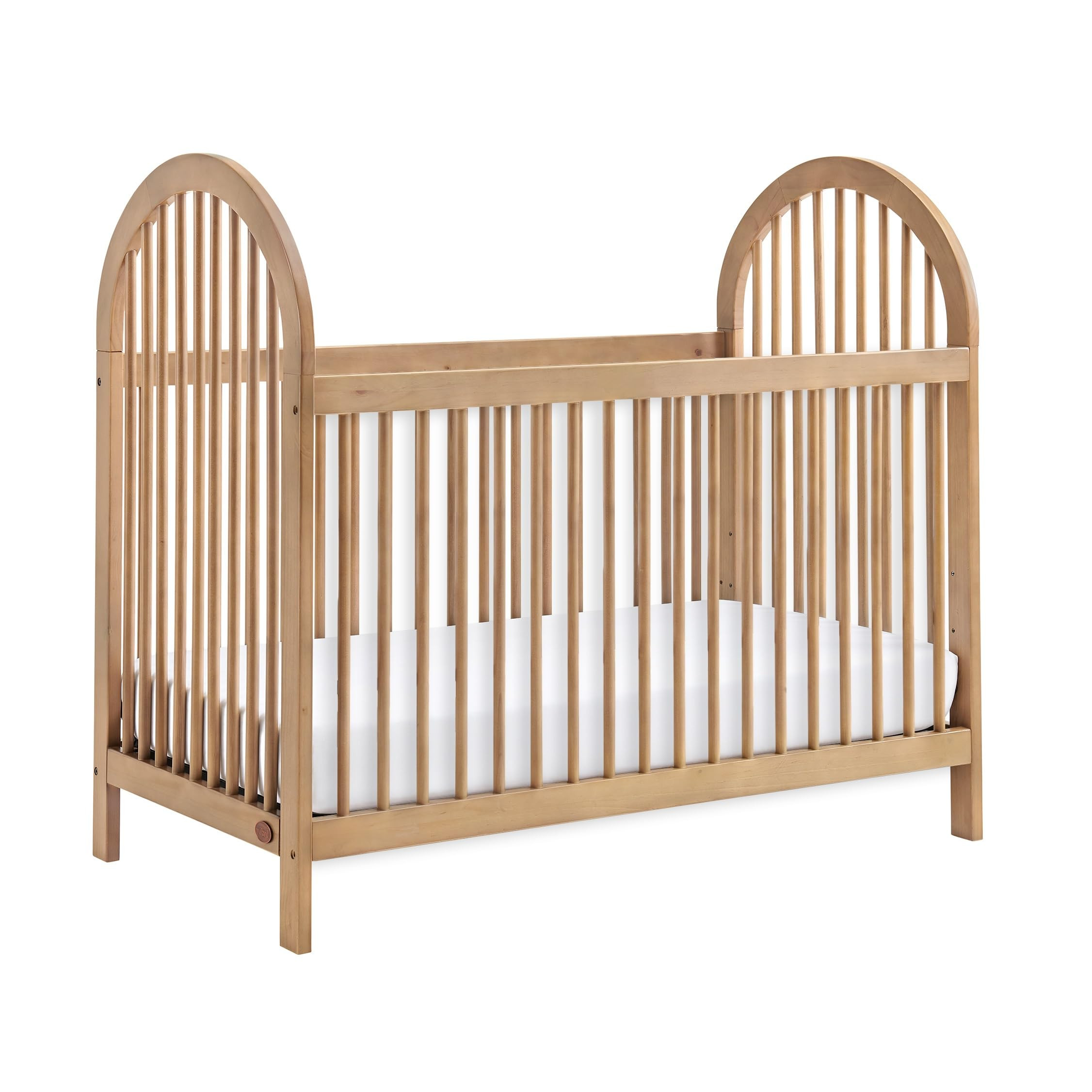Soho Baby Everlee 3-in-1 Island Crib, Honey Wood | Amazon (US)