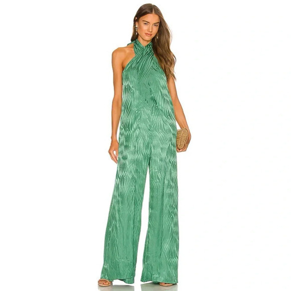 338* Alexis Visione Jumpsuit Size Small Halter Neck | Poshmark