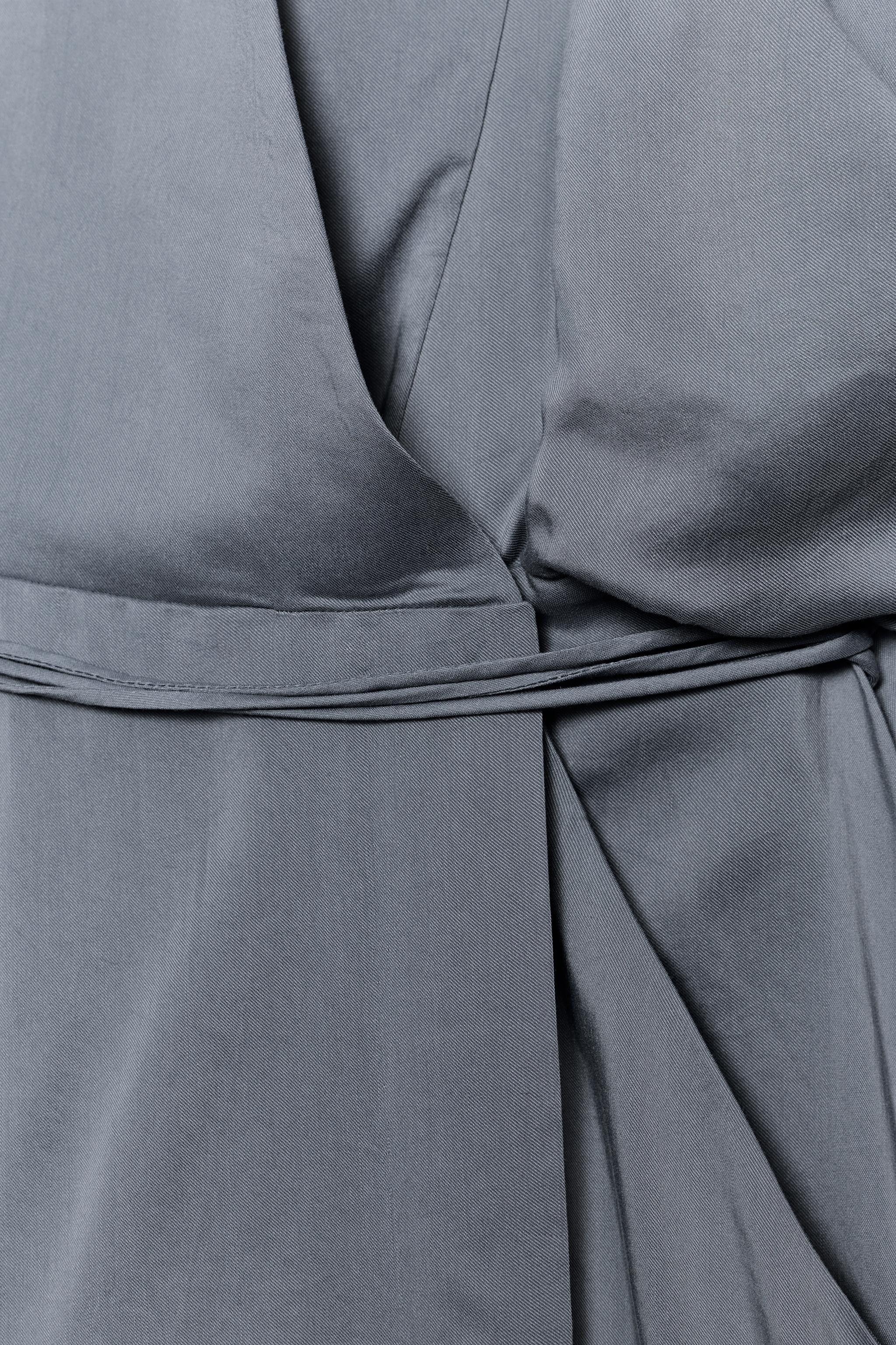 ZW COLLECTION SHORT WRAP DRESS | Zara US