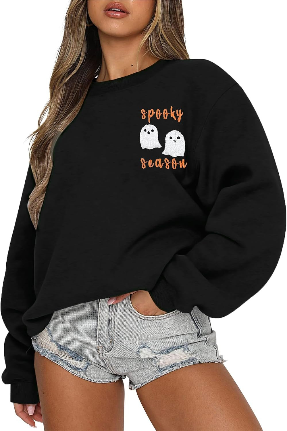 LOTUCY Women Game Day Sweatshirt Game Day Letter Print Long Sleeve Top | Amazon (US)