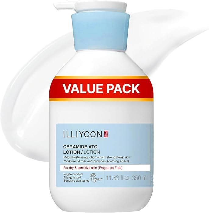 Illiyoon Ceramide Ato Lotion | Lightweight Moisturizer for Dry & Sensitive Skin, Barrier Repair f... | Amazon (US)
