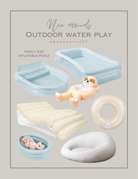 Shop these cute water play inflatables for the summer! 

#LTKkids #LTKhome #LTKswim