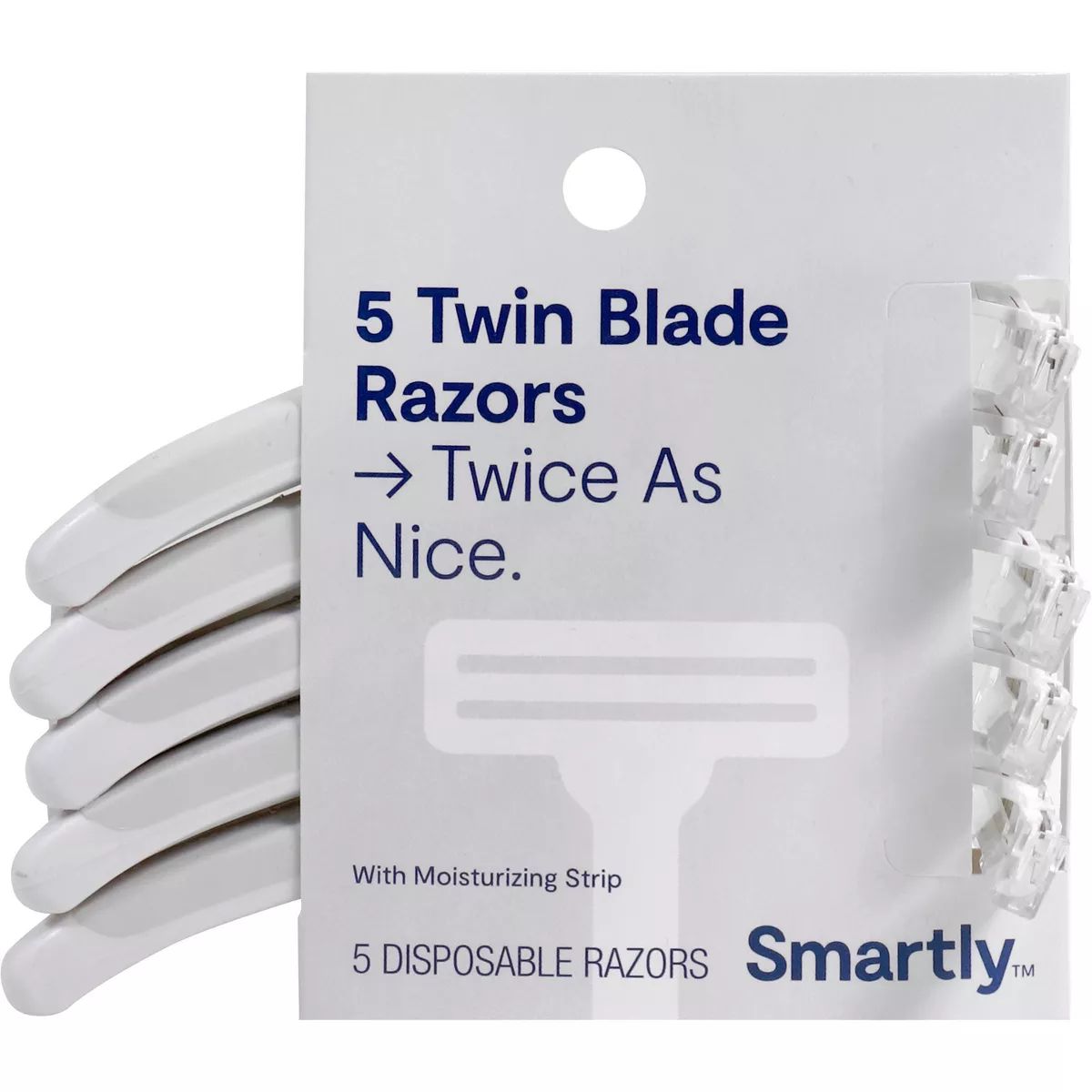 Twin Blade Razors - 5ct - Smartly™ | Target