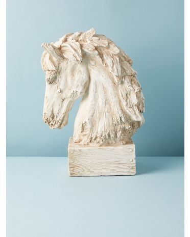 18in Horse Head Statue | HomeGoods