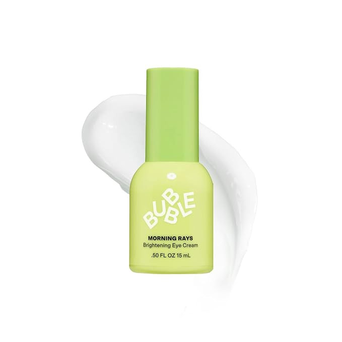 Bubble Skincare Morning Rays Brightening Eye Cream - Vitamin C Under Eye Cream for Dark Circles &... | Amazon (US)