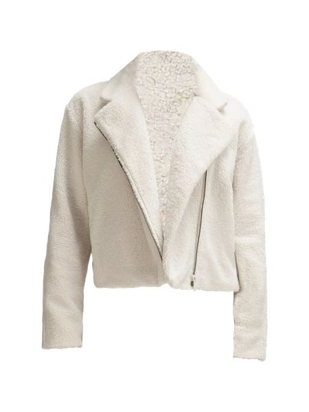 Textured Fleece Collared Jacket | Women's Hoodies & Sweatshirts | lululemon | Lululemon (US)