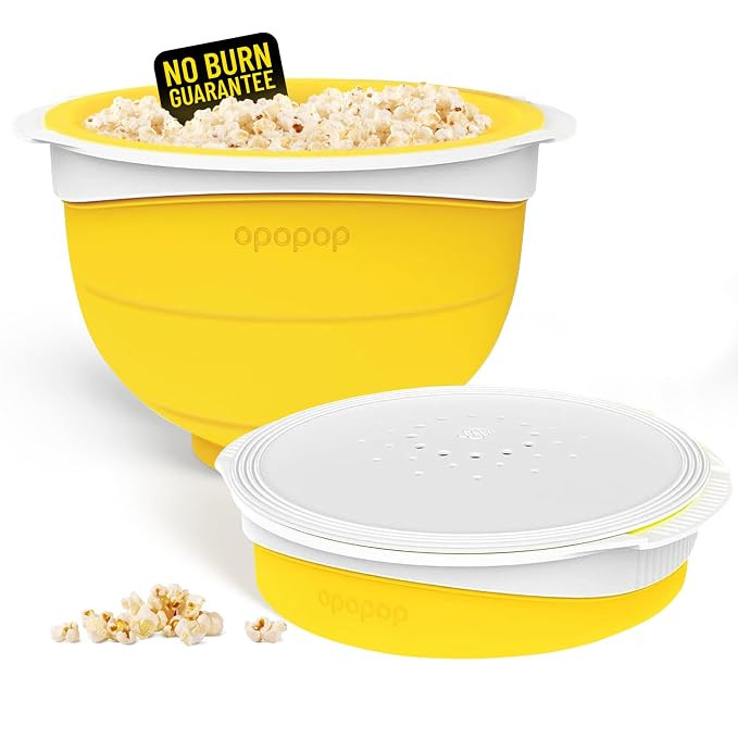 Opopop Silicone Popcorn Popper - Microwave Popcorn Maker Collapsible Bowl, BPA-Free and Dishwashe... | Amazon (US)
