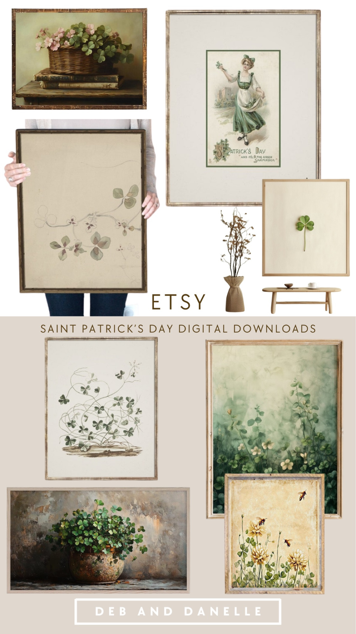 Here are some vintage-inspired digital downloads from Etsy to add a touch of green to your home for Saint Patrick’s Day. 

#LTKSeasonal #LTKFindsUnder50 #LTKHome