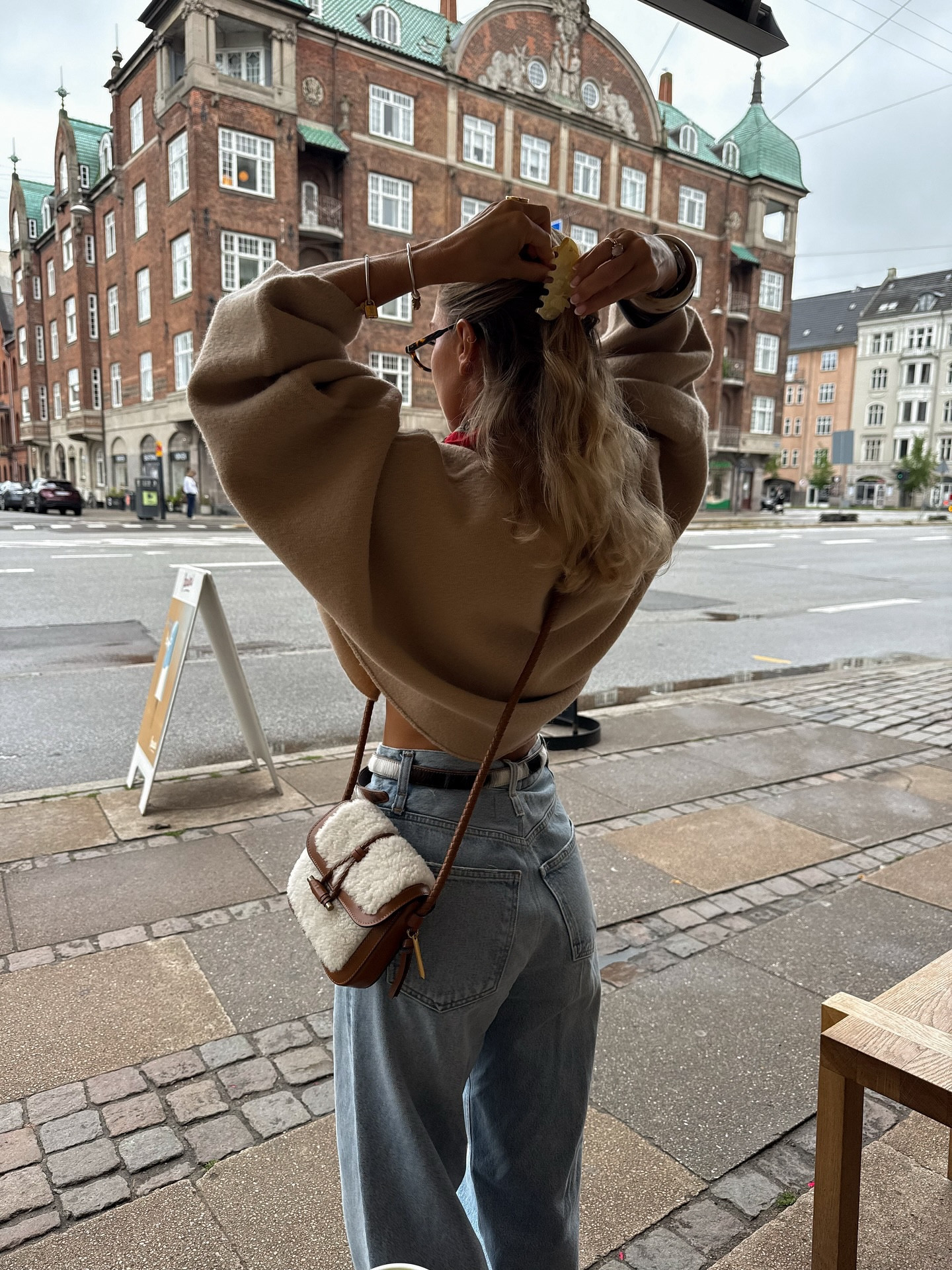 Is it too early to switch to warm matcha/coffee? ☕️🍂