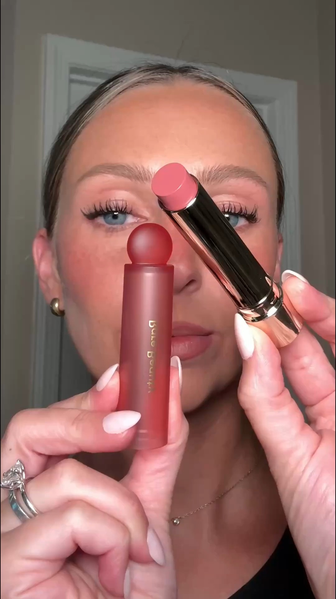 My lips but better!🫶🏻 rare beauty new lip liner shade lovely and lip oil shade dream

#LTKBeauty #LTKgrwm #LTKselfcare