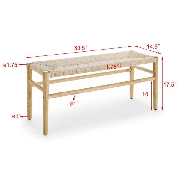 Solid Wood Bench | Wayfair North America