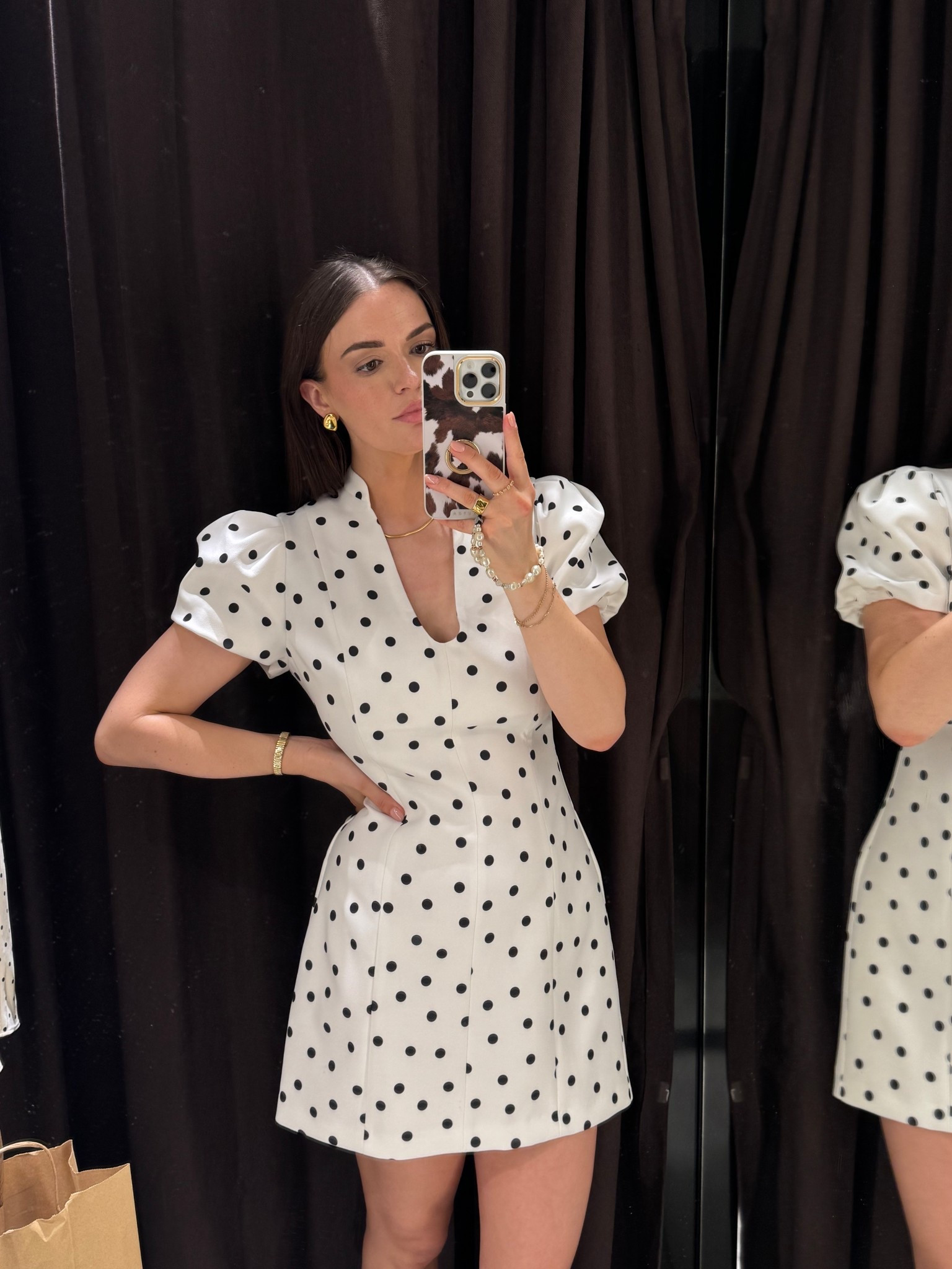 The cutest spring summer polka dot dress from Zara. I’m wearing a size M

#LTKuk #LTKdresses #LTKsummer