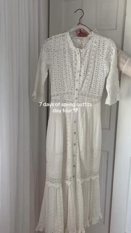 Obsessed with this white dress, wearing size 0 🤍 spring outfit, spring dress, white dress, country concert dress, country concert outfit ✨

#LTKeurope #LTKshoecrush #LTKwedding