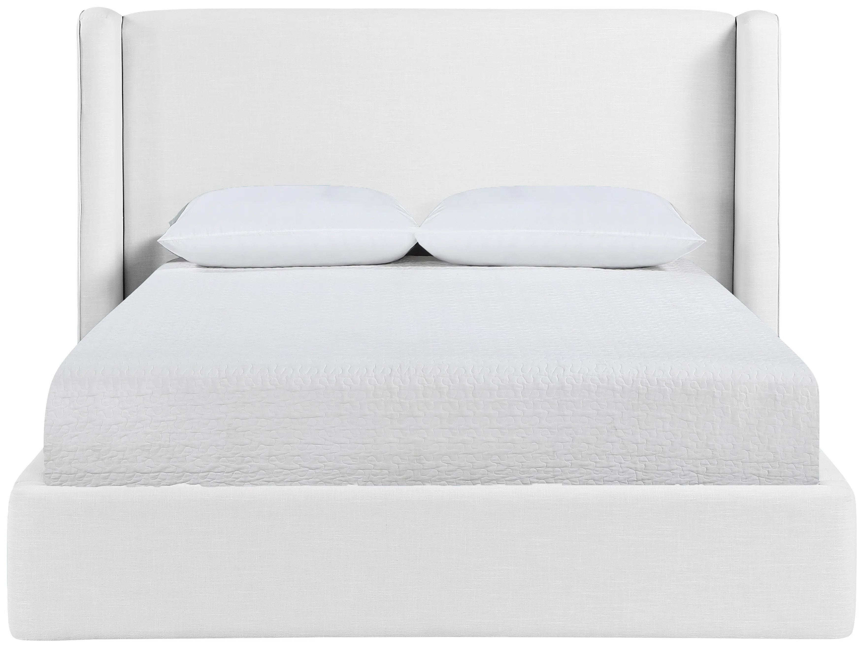 Wanaque Linen Textured Fabric Upholstered Bed | Wayfair North America