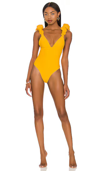 Zella One Piece in Yellow | Revolve Clothing (Global)