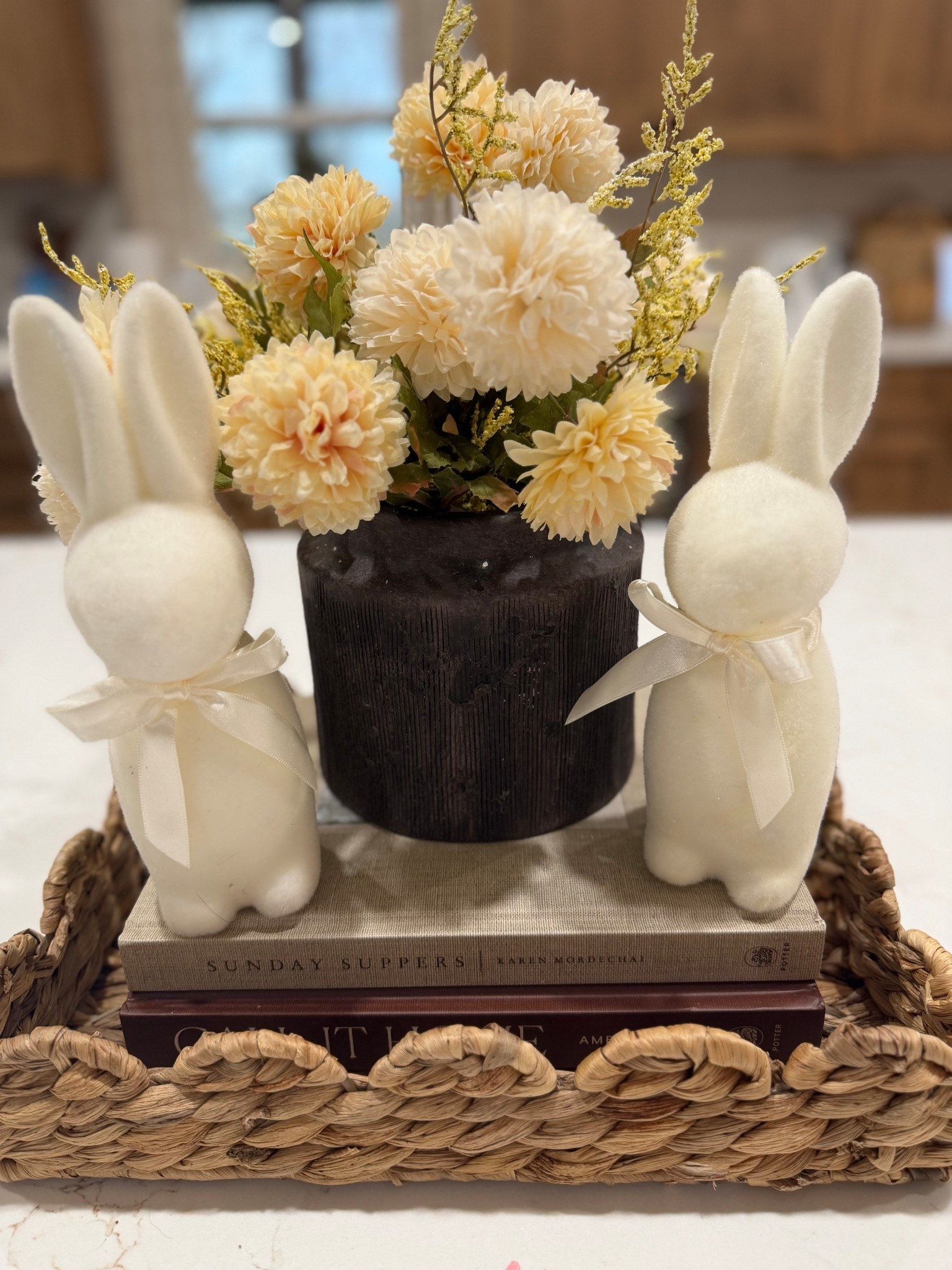 Easy centerpiece that can be taken to Easter and beyond! I linked all I could. The flowers were thrifted but I found some similar on Amazon ❤️ 

#centerpiece #tabledecor #homedecor #walmart #amazon #springdecor #spring #easter

#LTKSpringSale #LTKHome #LTKSeasonal