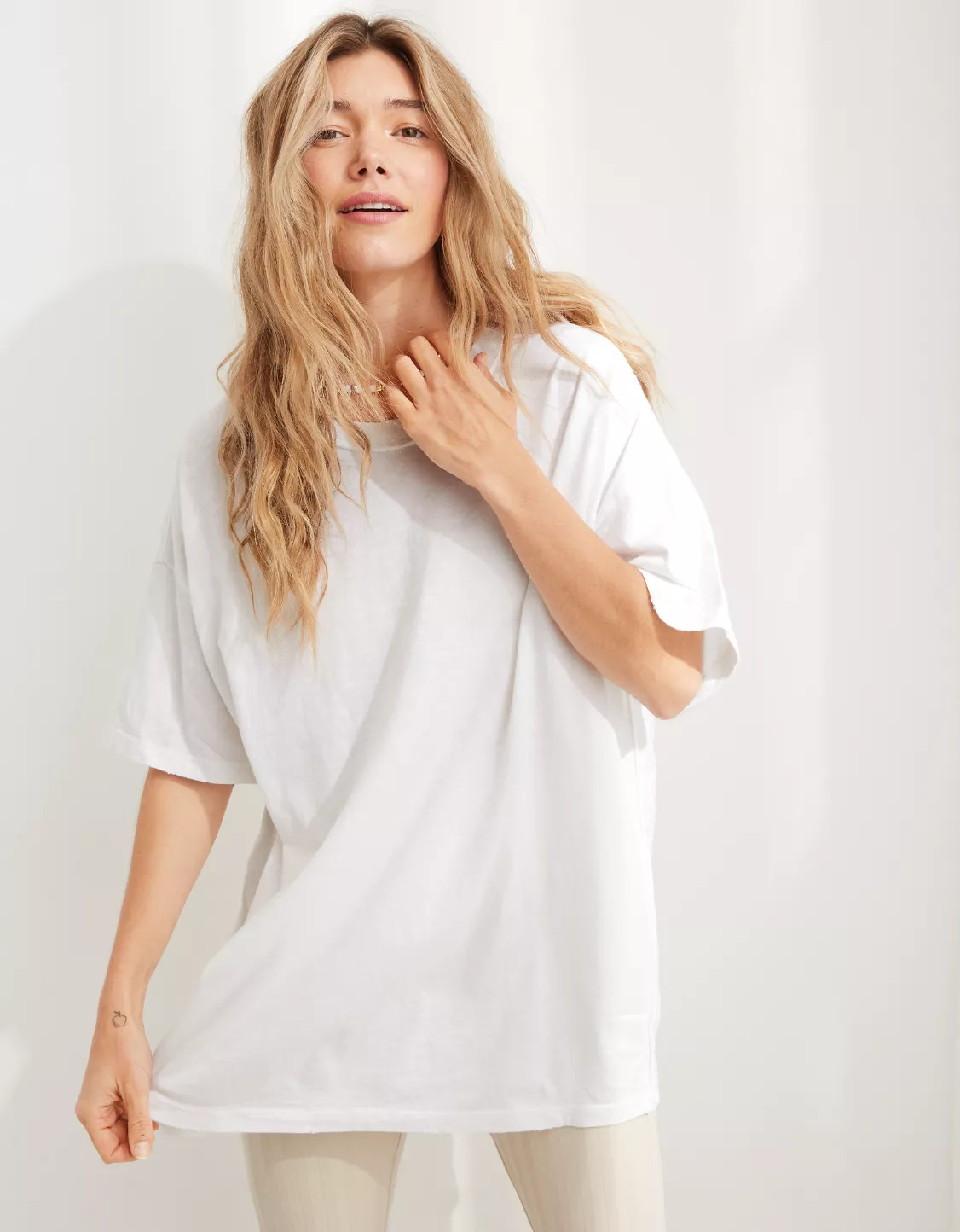 Aerie Oversized Boyfriend T-Shirt | Aerie