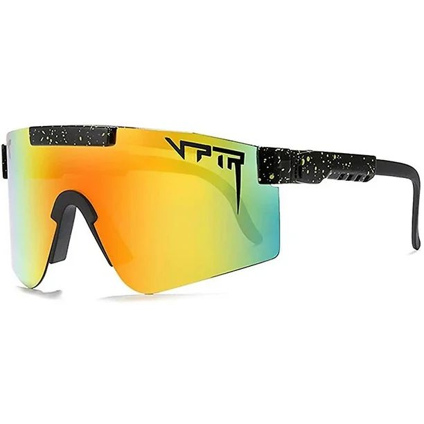 P-v Youth Sports Polarized Sunglasses Men And Women Double Wide Sunglasses Bicycle Glasses Runnin... | Walmart (CA)