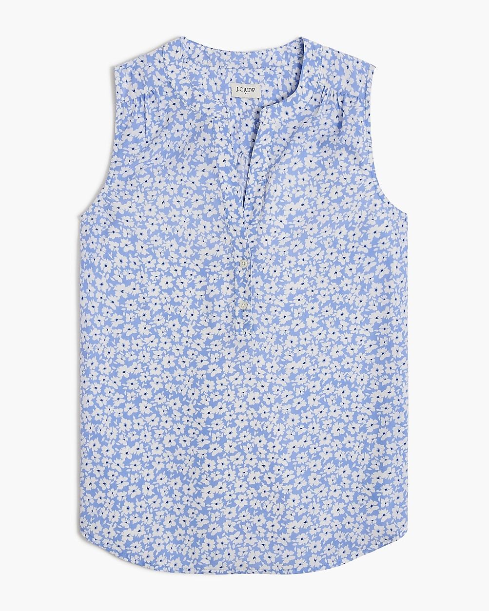 Sleeveless popover top | J.Crew Factory