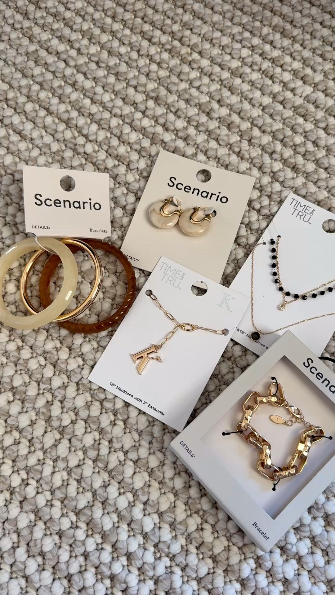 New super cute jewelry from @Walmart — all affordable! I love the bangle bracelets and gold initial necklace!

#LTKootd #LTKWorkwear