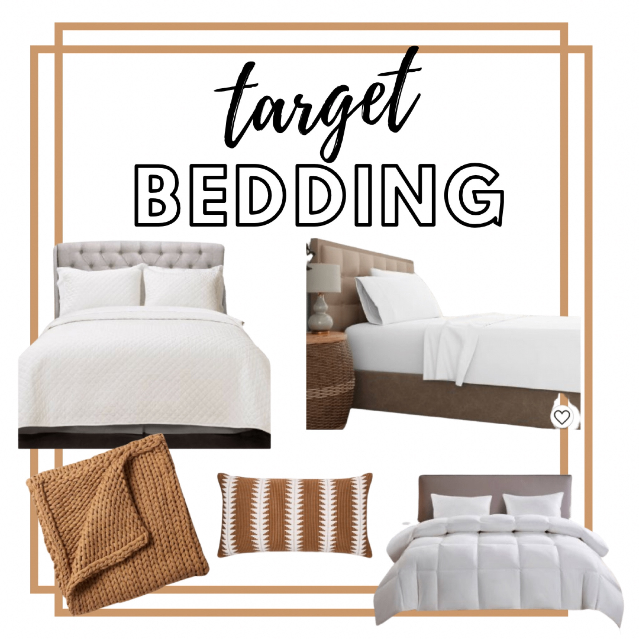 Neutral bedding from Target! 

#LTKhome