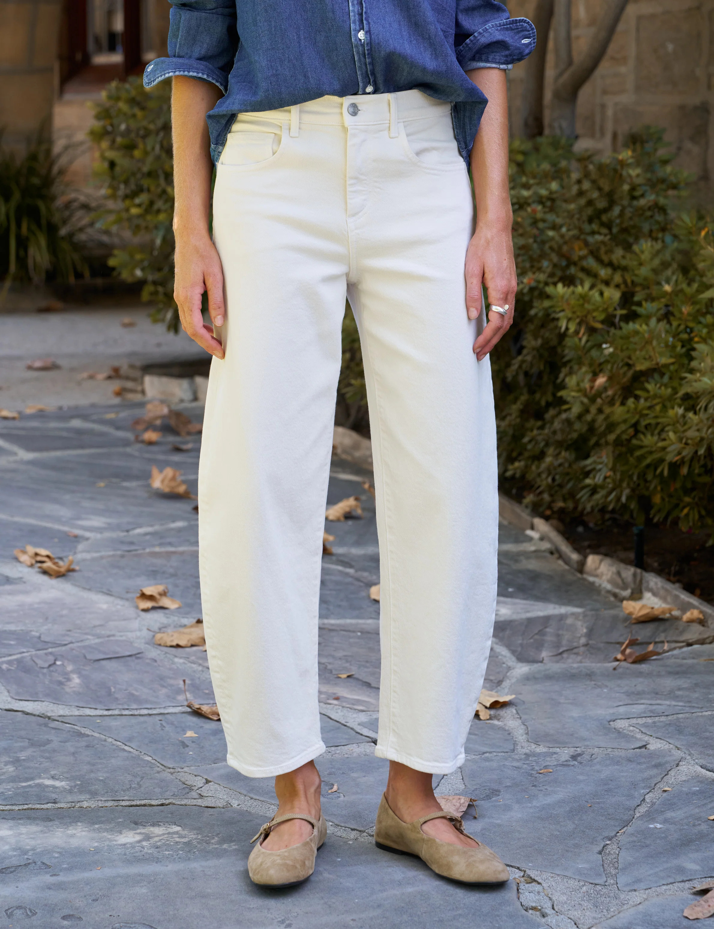 BRENNAN Natural, California Vintage Denim | Frank & Eileen