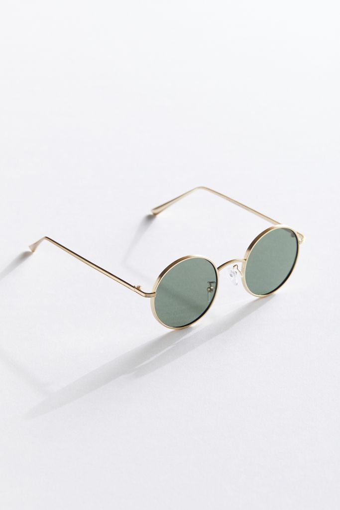 Rayanne Metal Round Sunglasses | Urban Outfitters (US and RoW)