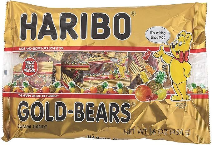 Fun Express Haribo Gummy Bears Bulk - 37 Mini Packs | Amazon (US)