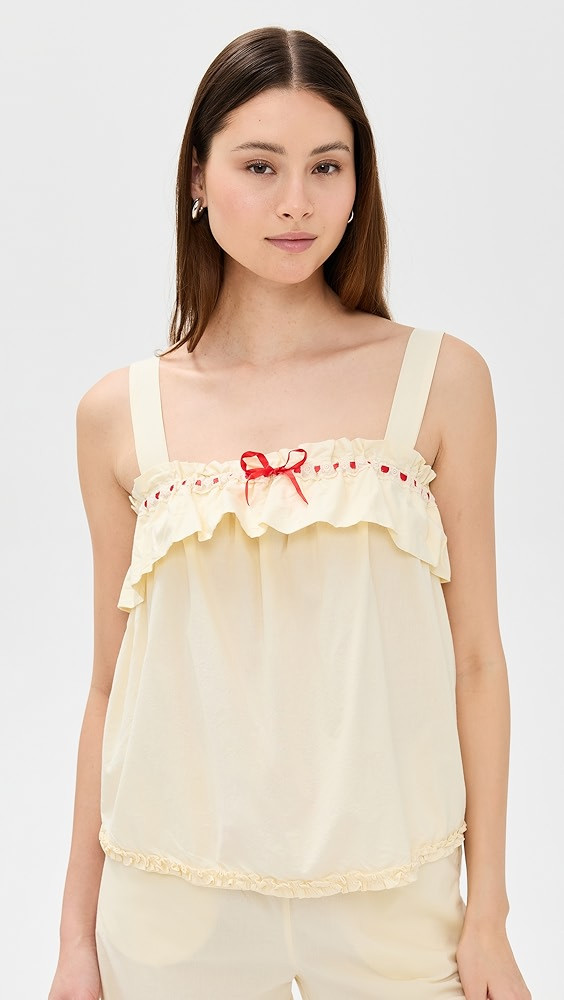 Damson Madder Tula Wide Strap Smock Cami | Shopbop | Shopbop