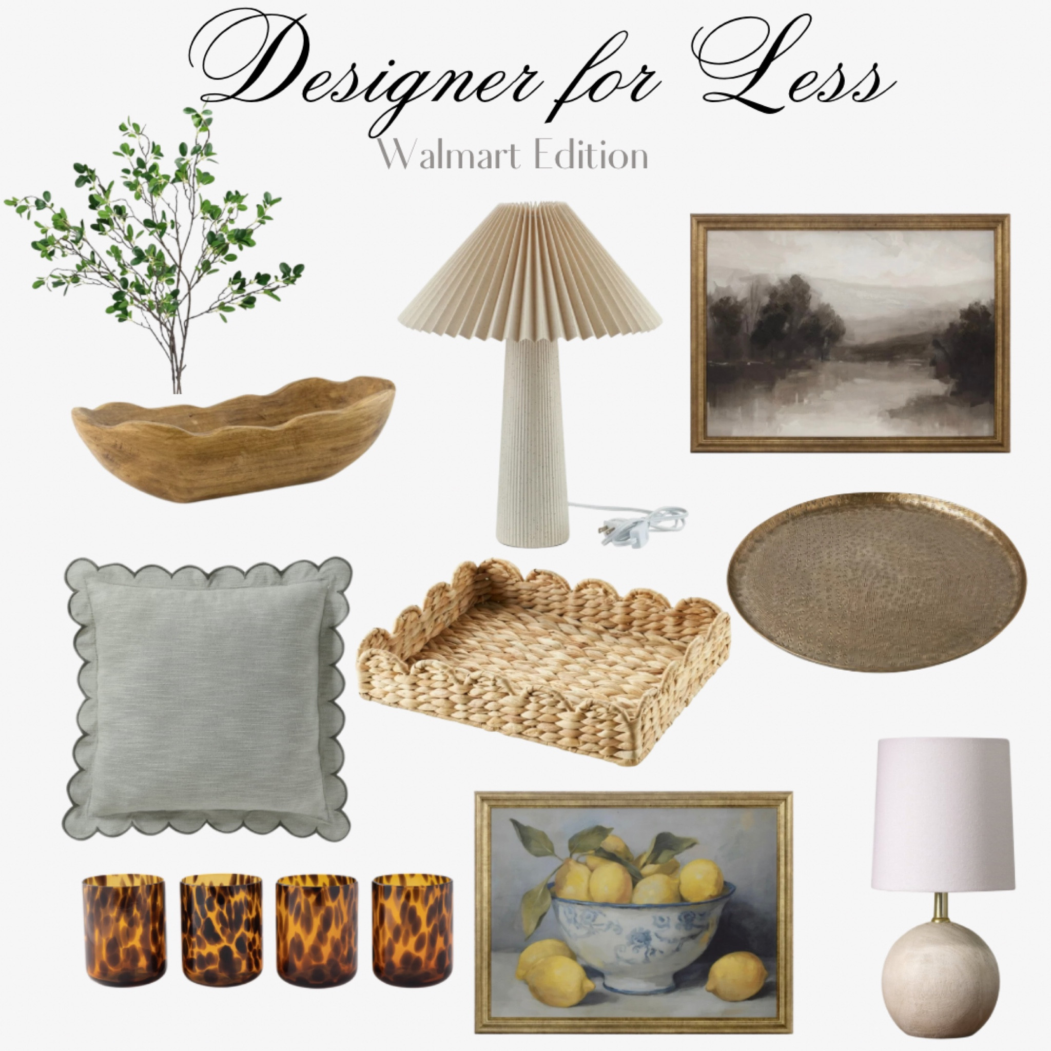 Walmart Designer Home Decor for less!! *Adds to cart immediately*I have been so impressed with Walmart’s quality lately ESPECIALLY for how affordable it is! 
Home decor modern organic wall art scallop pillows pottery barn dupe table lamps



#LTKFindsUnder50 #LTKSaleAlert #LTKHome