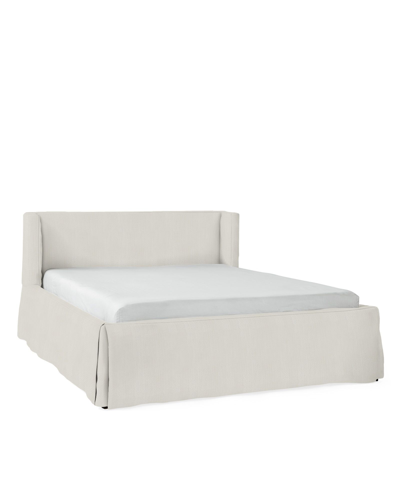 Broderick Slipcovered Bed | Serena and Lily