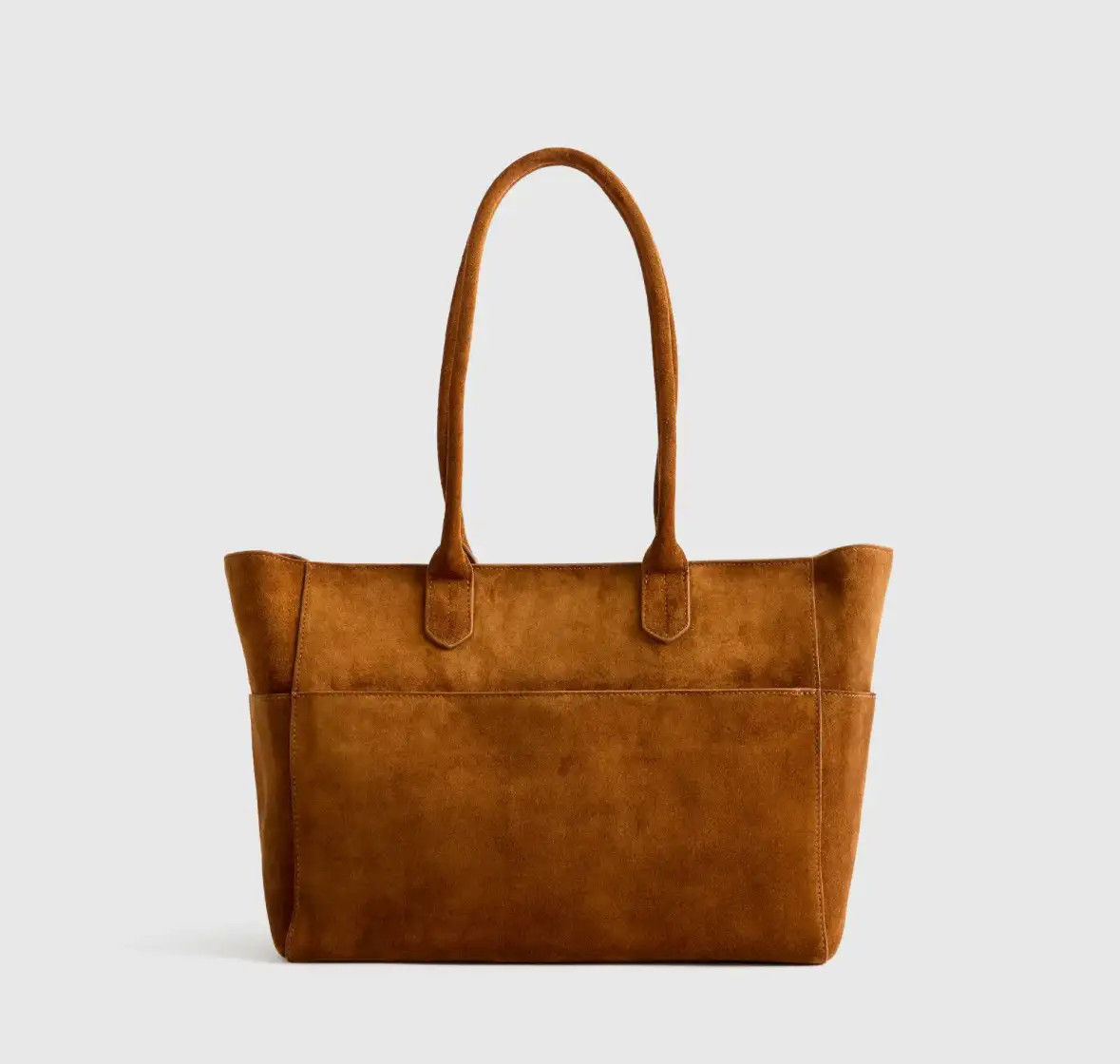 Hudson Suede Tote | Quince