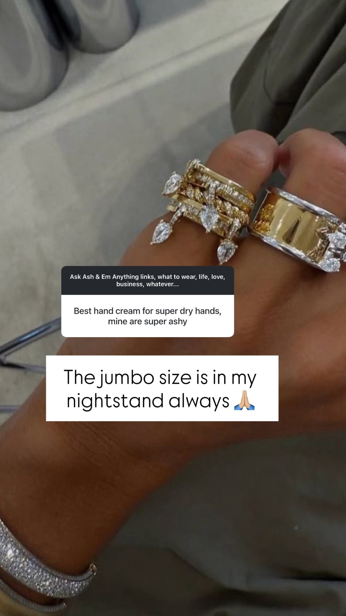 the best hand cream is basically buy one get one free rn! and they’re the jumbo size! i get the blue!