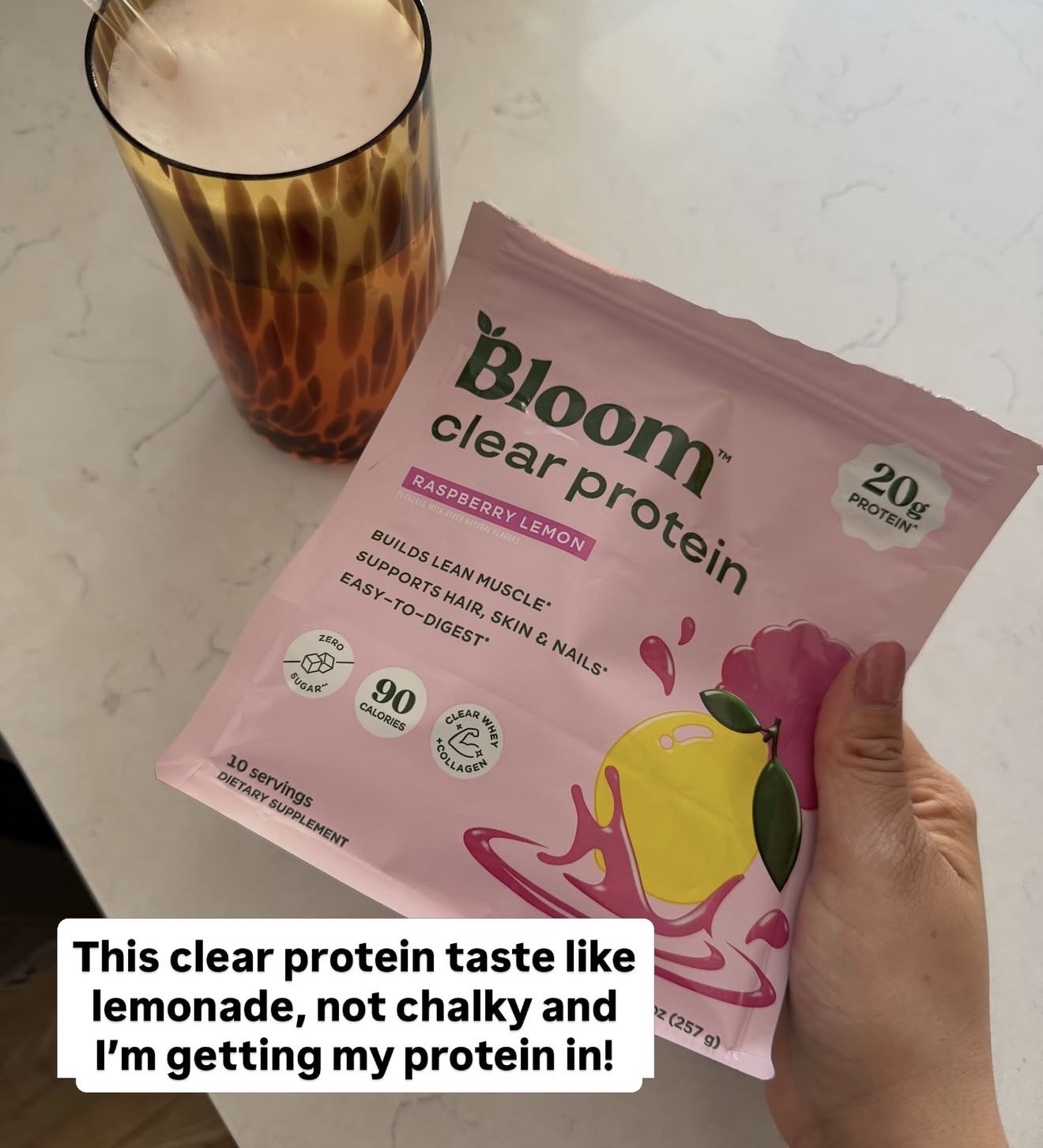 Just a great way to get my protein in without it being chalky or heavy and it taste like lemonade 

#LTKfitnessgoals #LTKmorningroutine #LTKBeauty