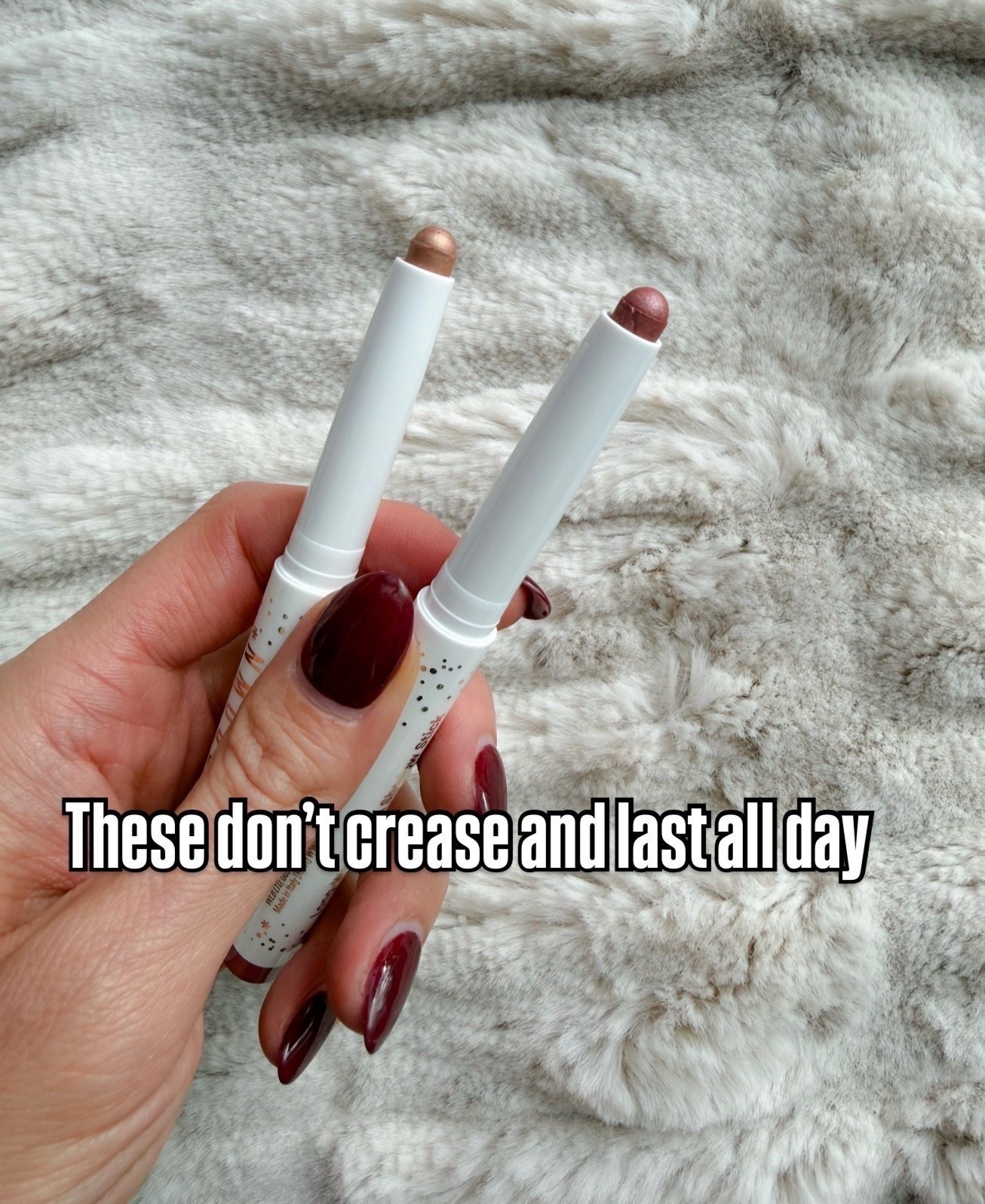 Cream eyeshadow pens that don’t crease and wear well all day. Easy to apply! Gift ideas for her

#LTKGiftGuide #LTKBeauty #LTKStyleTip