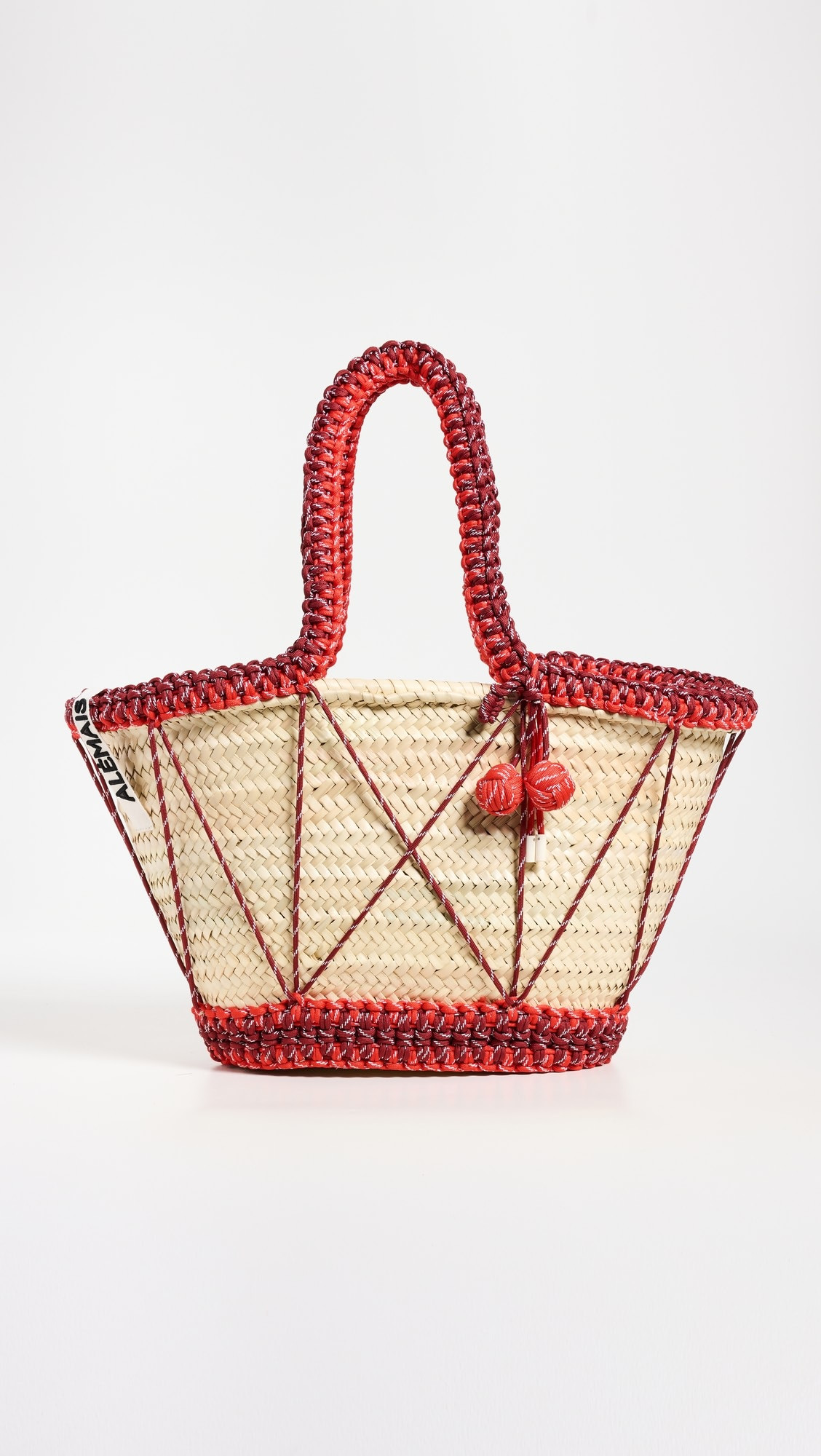 Lalo Macrame Cord Maxi Basket Tote | Shopbop