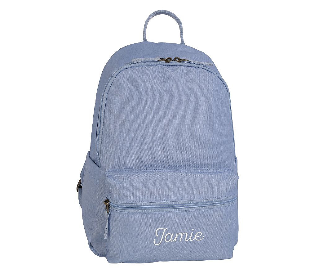 Chambray Colby Backpack | Pottery Barn Kids