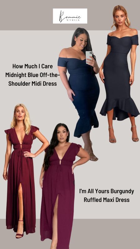 How it looks on the model and how it looks on me 😍 These fall wedding guest dresses are great options for your October wedding! Fall Wedding Guest Dress | Curvy Fashion | Midsize Dresses | Fall Fashion

#LTKcurves #LTKwedding #LTKSeasonal