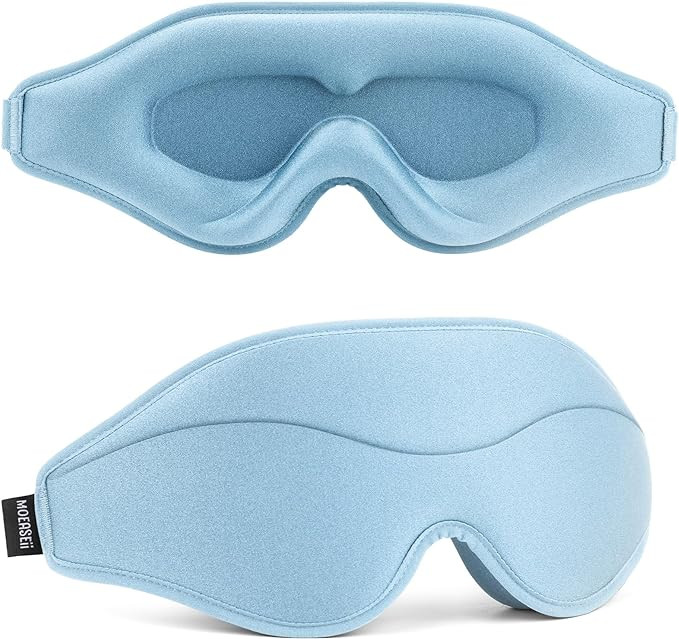 Sleep Mask - Total Blackout 3D Sleeping Mask, Super Lightweight & Silky Soft Eye Mask for Sleepin... | Amazon (US)
