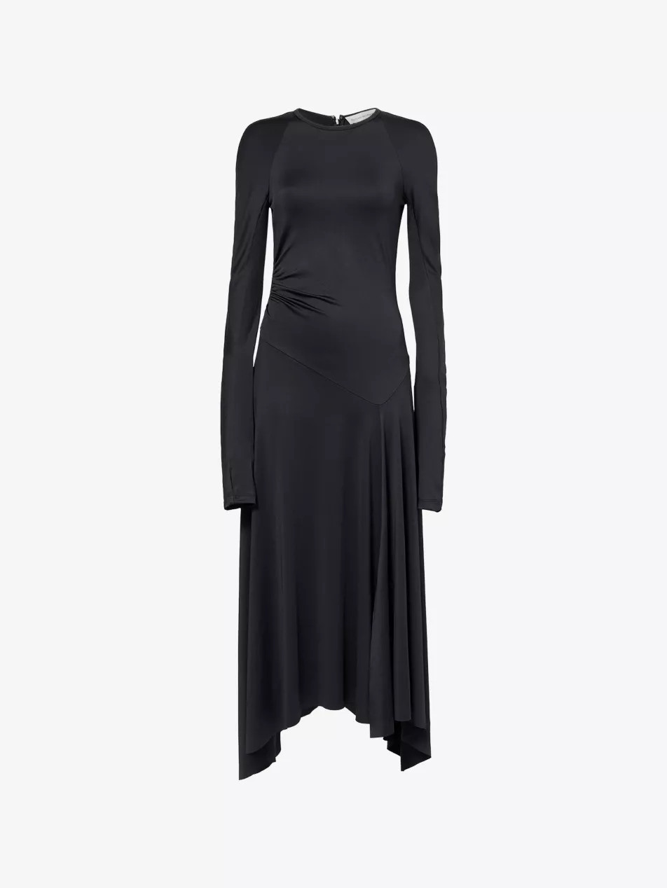 Long-Sleeve Jersey Midi Dress | Selfridges