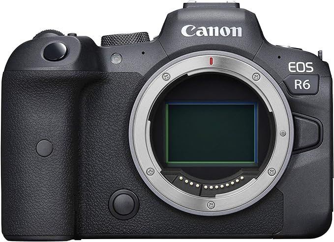 Amazon.com : Canon EOS R6 Full-Frame Mirrorless Camera with 4K Video, Full-Frame CMOS Senor, DIGI... | Amazon (US)