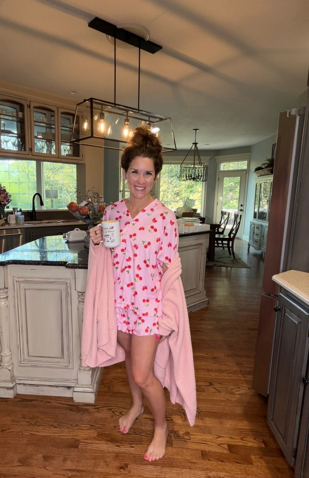Love this little PJ set so cute and helps you get your morning started off on the right foot 🌸🍒

#LTKstorytime #LTKmorningroutine #LTKmomlife
