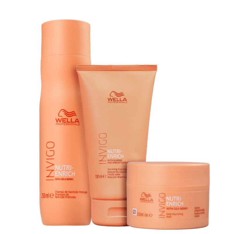 Kit Wella Invigo Nutri-Enrich Express Trio | Beleza na Web | Beleza Na Web (BR)