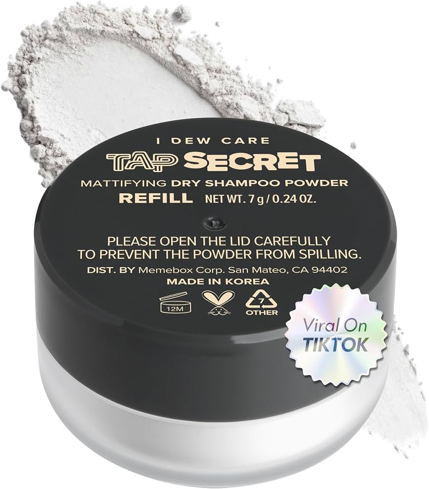 I DEW CARE Tap Secret Mattifying Dry Shampoo Powder Refill 0.24 oz | Amazon (US)